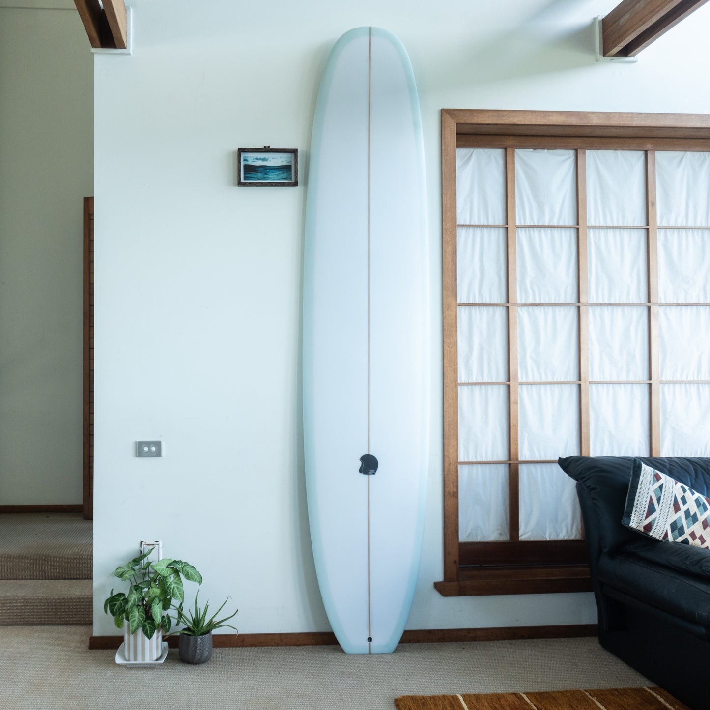 9´3 Cs Noserider Sky Blue bottom